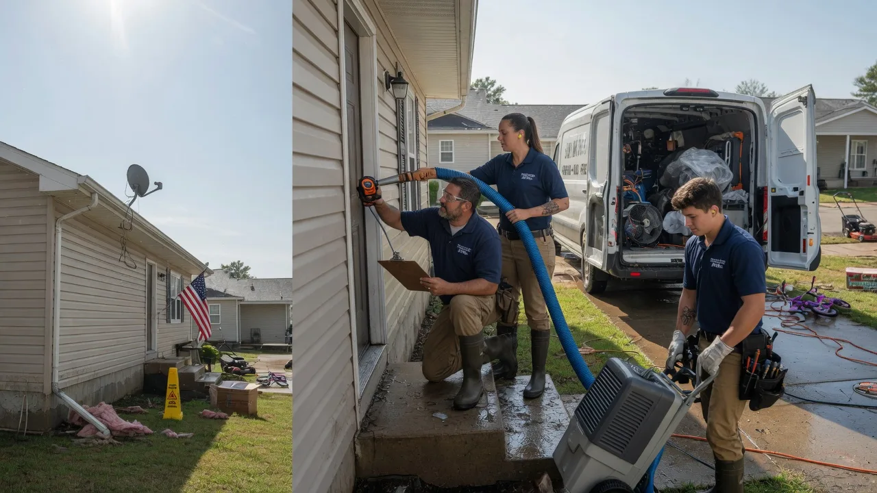 Ceiling Water Damage Restoration in Windsor, IL near me